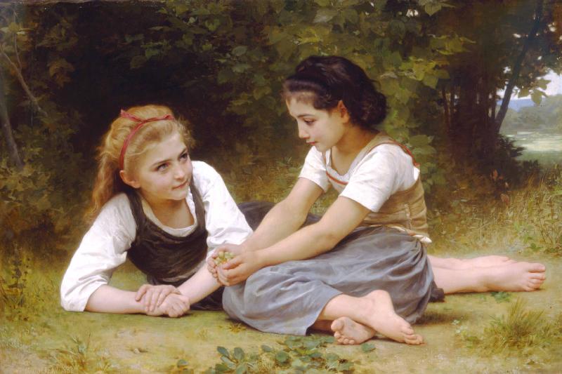 William-Adolphe Bouguereau The Nut Gatherers